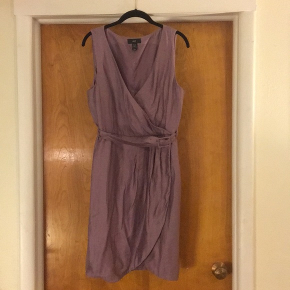 H&M lavender belted dress - Picture 1 of 4